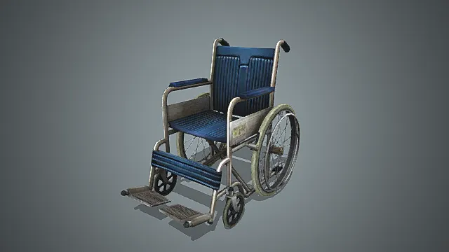 写实医用轮椅模型