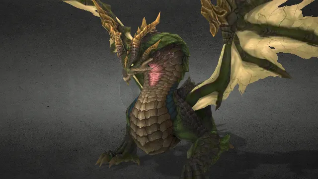 魔法森林龙动画游戏角色