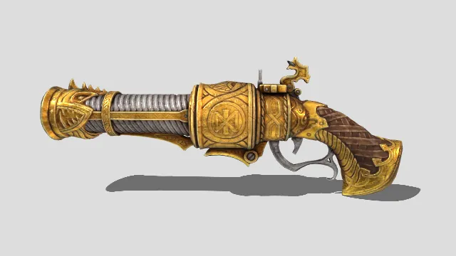 枪械  中世纪  卡通风格  枪械设计  中世纪