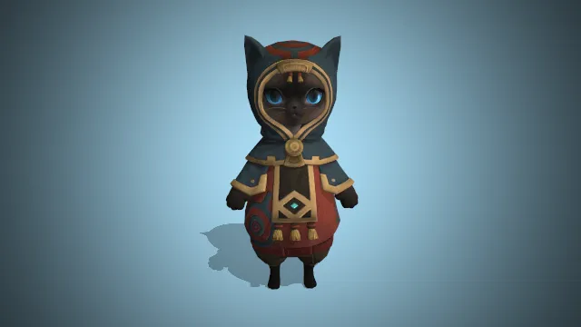 暹罗猫  异域风  蓝色眼睛  猫咪拟人  萌宠