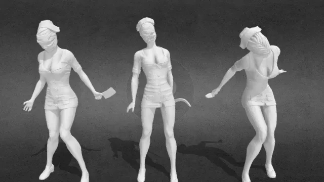 寂静岭 恐怖 护士三人组 