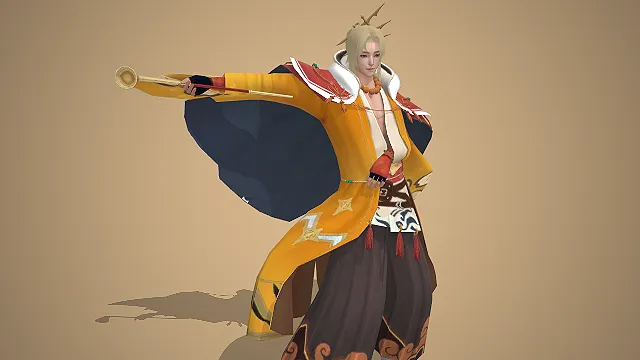 国风武僧  仙侠风  佛珠元素  行者职业