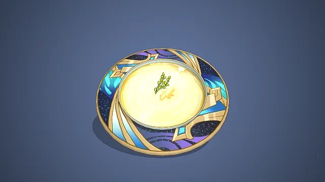 汤羹模型  奇幻料理  星空纹餐盘  治愈系食物