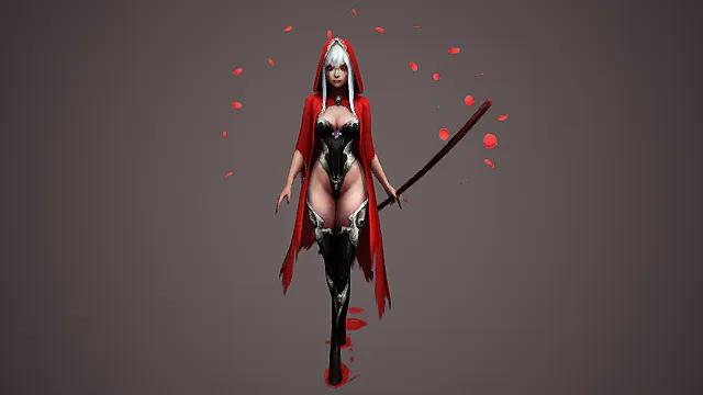 邪女巫    女人   角色3D 模型