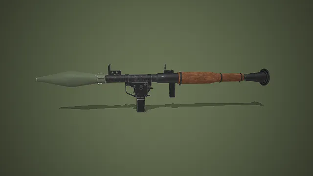 RPG-7  军事模型  火箭筒  仿真模型  武器模