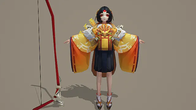 《阴阳师》座敷童子-福运昌隆 角色模型