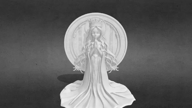 风之女神 许愿女神obj.obj