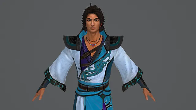 青蓝游士·俊雅型仙侠谋士套装