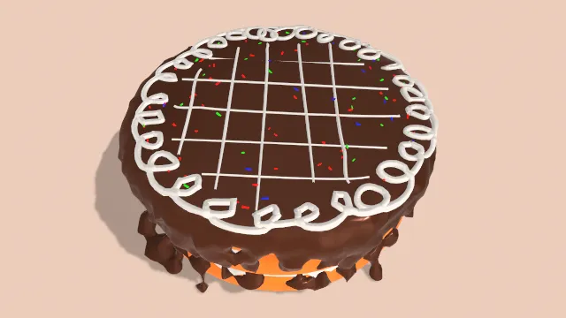 巧克力蛋糕面包甜点食物