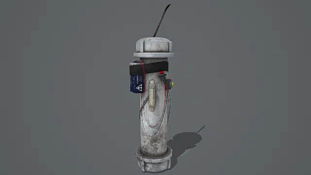 废土危机风格改装爆炸装置模型