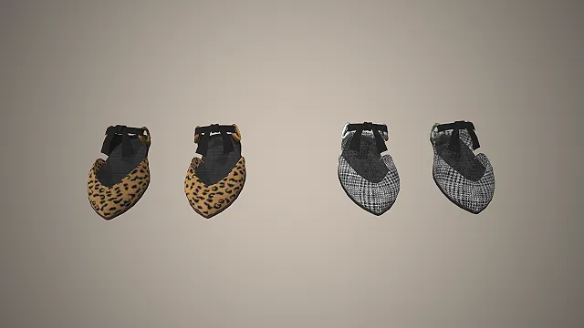 尖头穆勒鞋  豹纹印花  甜酷辣妹风  摩登感