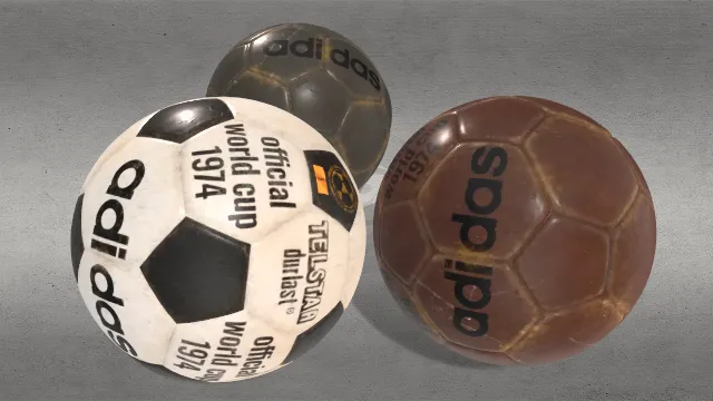 阿迪达斯品牌足球运动工具不同花纹