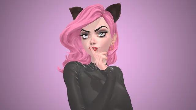 猫女角色女性人物