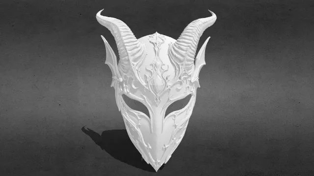 魅魔面具stl.stl