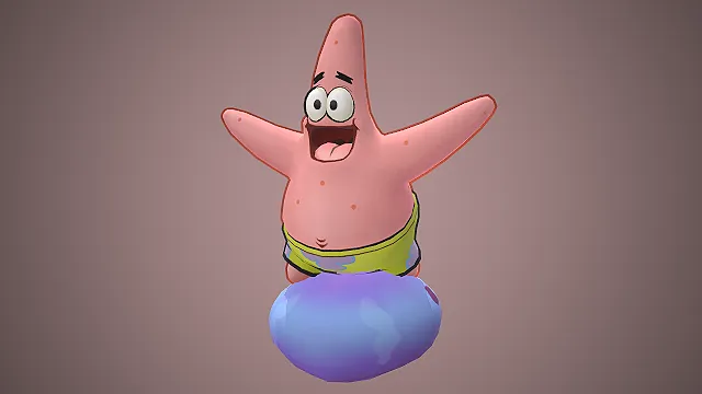 卡通模型  派大星  休闲泳裤  可爱风  动画衍生