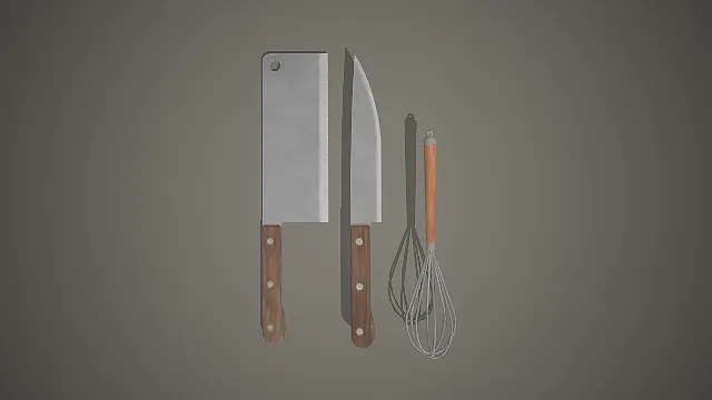 中式菜刀  西式主厨刀  家用厨具  烹饪工具