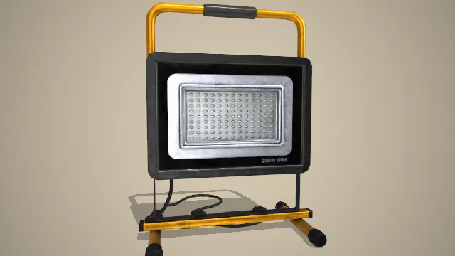 LED手提式防爆探照灯，便携式施工灯