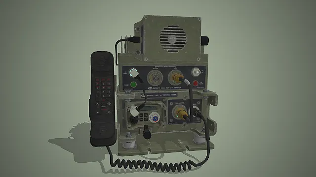 车载军用通讯台  加密接口  战术指挥  螺旋电话线