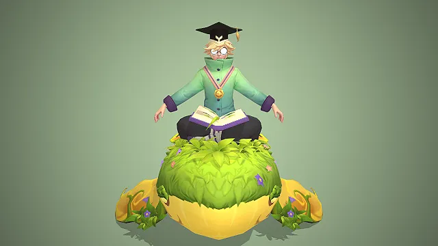 王者荣耀庄周  奇妙博物学皮肤  绿植坐骑  自然生机