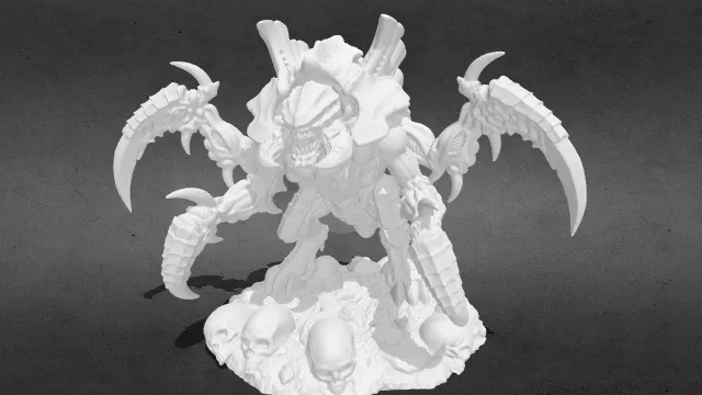 虫群育种者-撕裂者 异星生物怪物stl.stl
