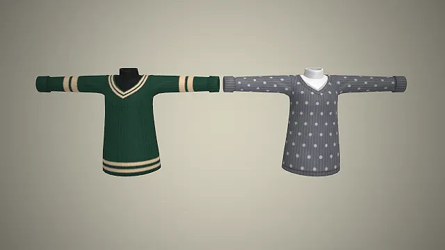 针织毛衣  学院风  休闲风  撞色  条纹