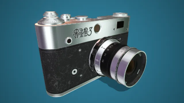相机 照相机 模型 pbr模型