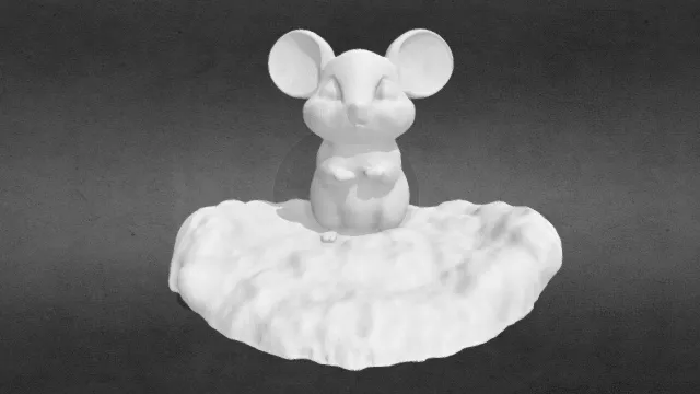 新年生肖动物鼠