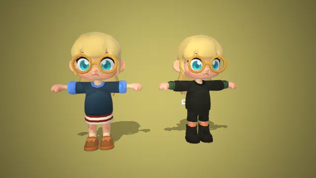 时尚小达人：眼镜男孩与背包男孩的潮流搭配