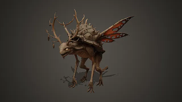 畸变异域虫鹿模型