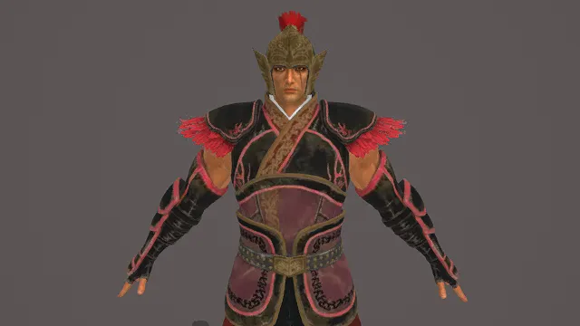 绯焰虎将・骁勇型阵营猛将套装