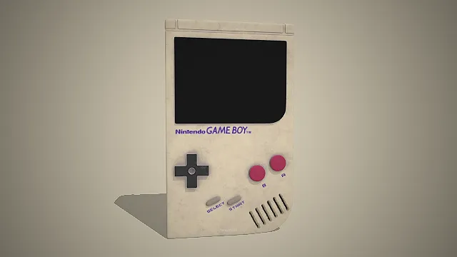 复古掌机  做旧质感  任天堂  十字方向键