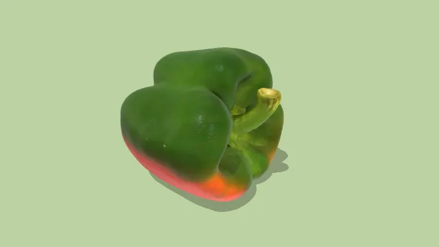 绿色矮辣椒甜椒蔬菜食物