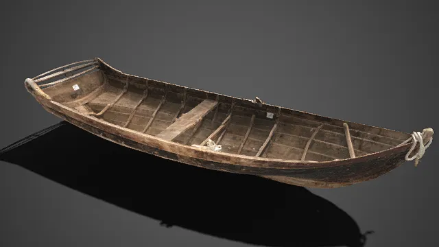 复古  木船  做旧  磨损渔船  历史感  质朴  褪色