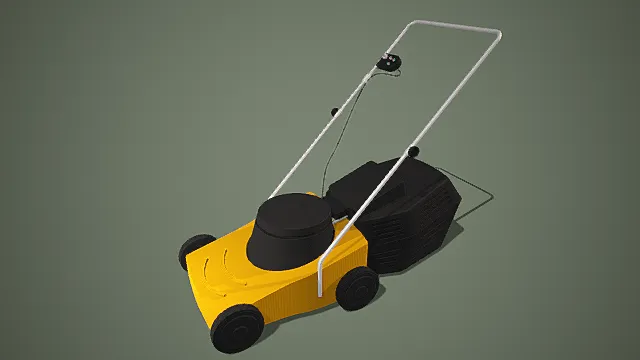 割草机    3D工具模型