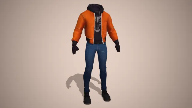 夹克服  服装  卫衣  牛仔裤  马丁靴