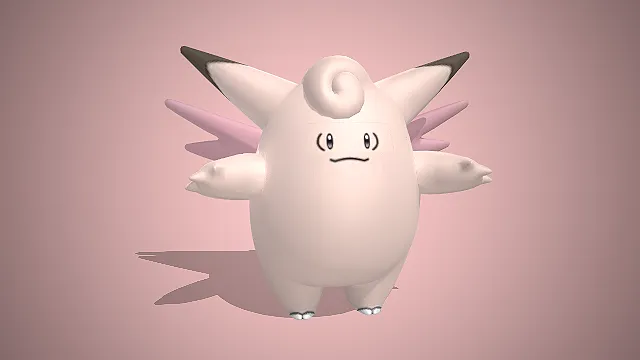 皮皮  宝可梦  妖精属性  卡通形象  卷曲头饰