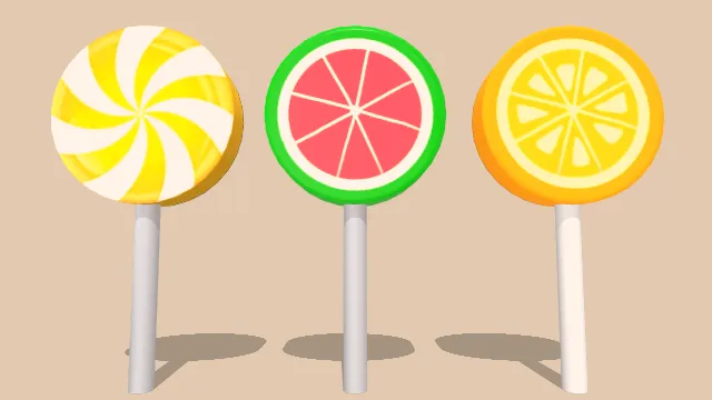 棒棒糖甜点糖果水果零食