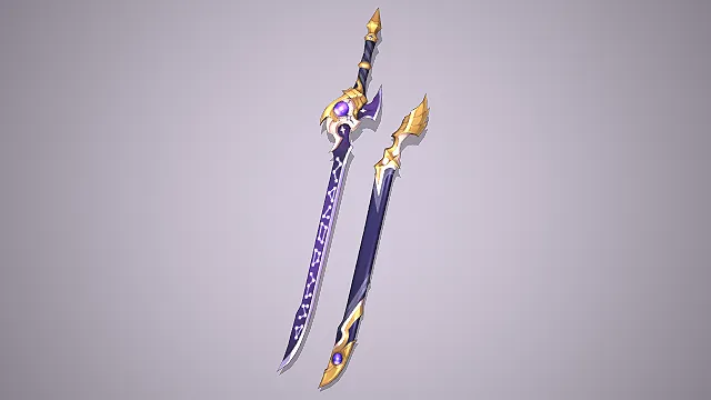 星穹太刀  紫晶镶嵌  魔法风  华丽梦幻