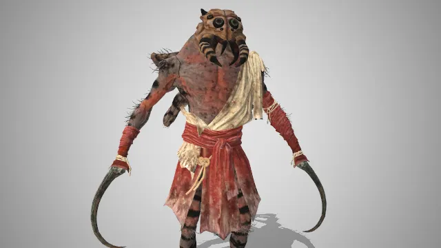 黑神话  傀蛛士  游戏模型  角色  人物模型