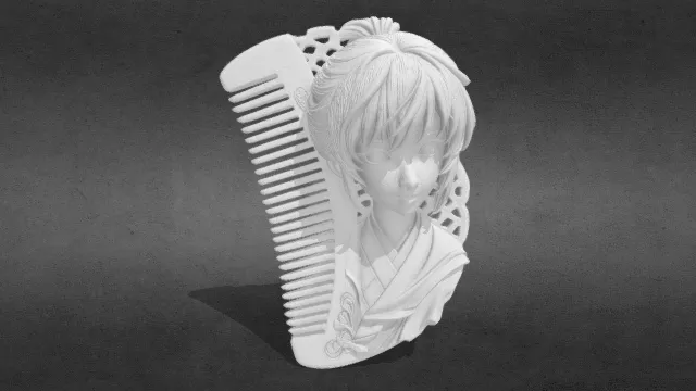 凌华的梳子_obj.obj