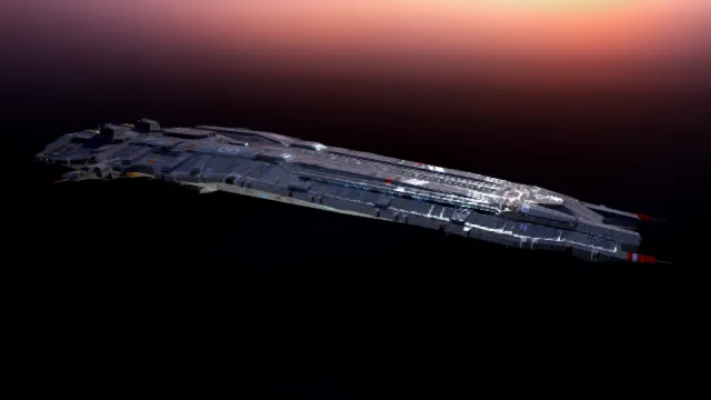 舰船   宇宙   科幻   发动机   巨型