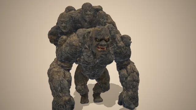 黑神话  石敢当  游戏模型  角色  石头