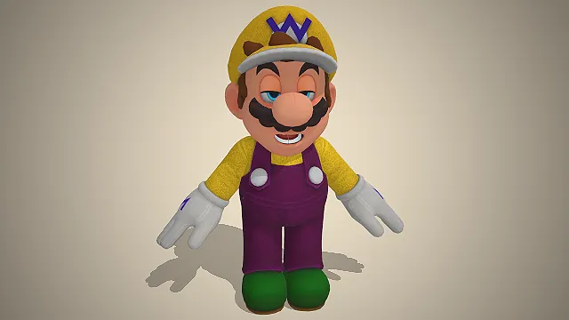 瓦里奥  超级马里奥  任天堂  慵懒神态