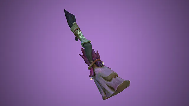 魔法女巫扫帚  奇幻道具  万圣节法器  飞行武器