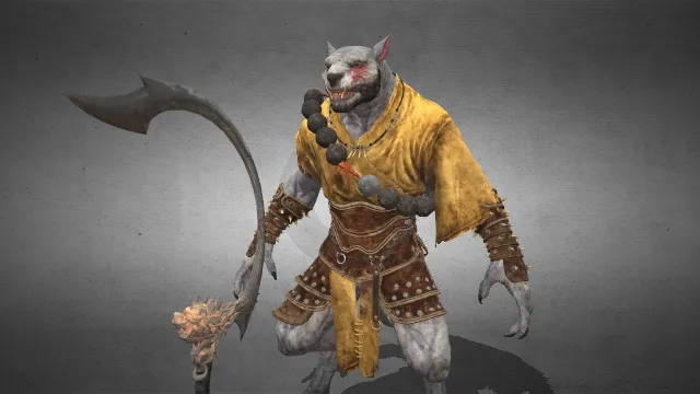 黑神话  狼护法  游戏建模  妖怪  角色