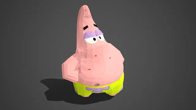 低模  派大星  海绵宝宝  经典角色  慵懒松弛  童趣