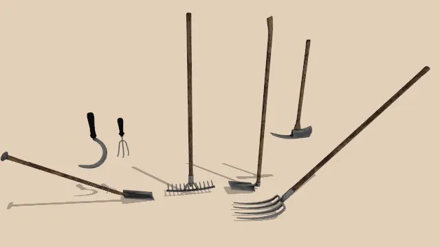 农业农活设备铁器工具