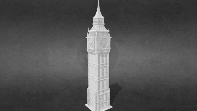 大笨钟钟楼_obj.obj