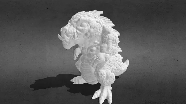 Q版怪物stl.stl