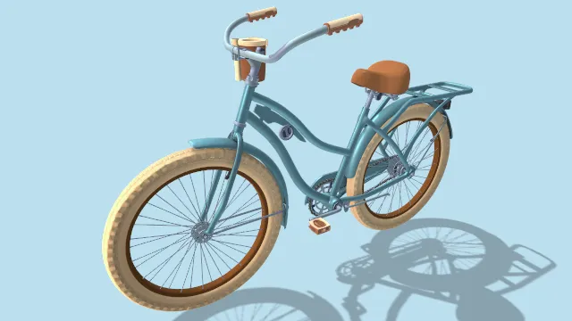 豪华精致自行车车辆